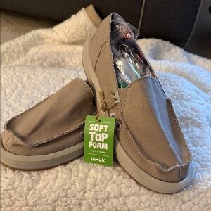 Sanuk Soft Top FoamPridewalk Surfer X PPF Casual Slip-On Shoes